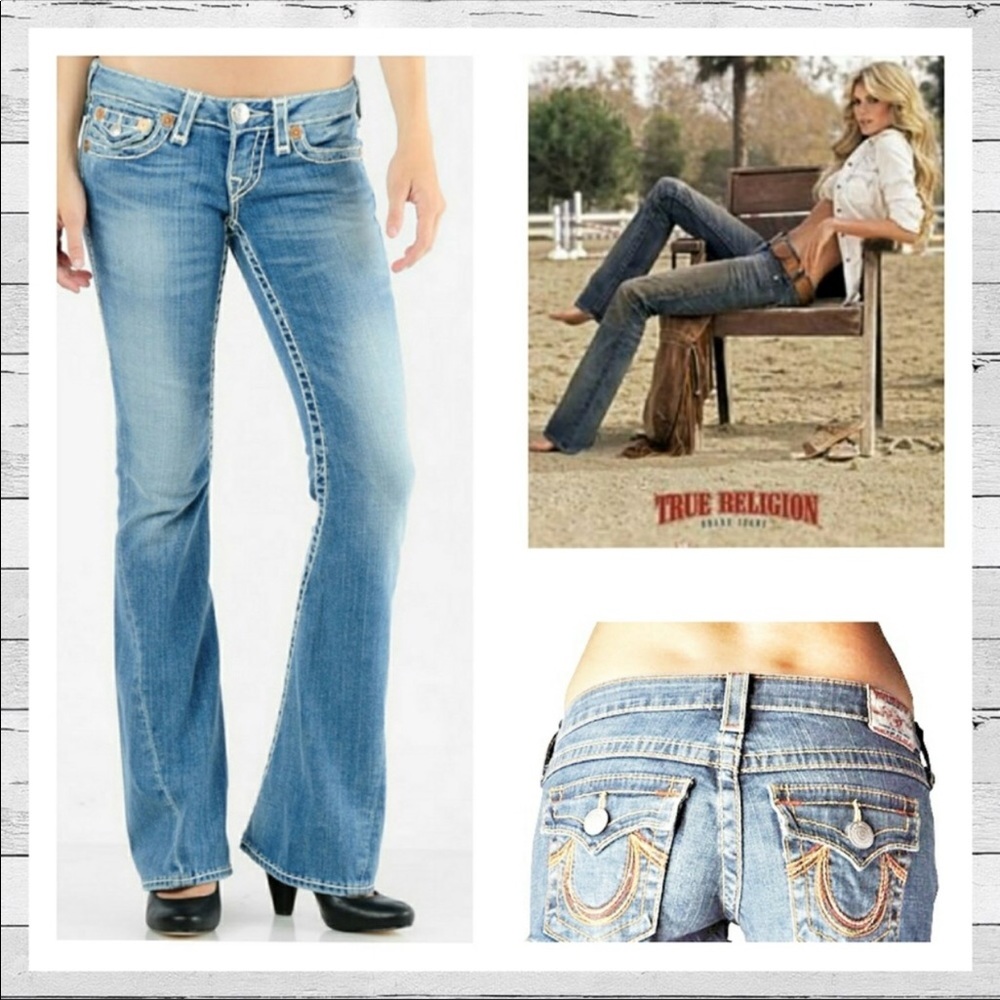 ✨True Religion✨Joey Big T Rainbow Flap Pocket